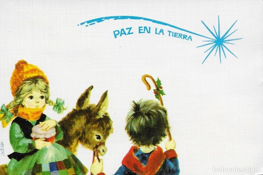 Postais: 2099F - GUERRA - PAZ EN LA TIERRA - EDICIONES ABETO 06.22.047.3- DATA 1975 - MIDE 13X8,8 CM