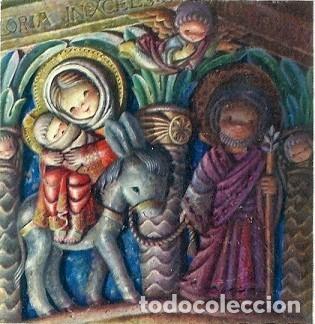 Postais: 2017H - FERR&Aacute;NDIZ N&ordm; 608- TARJETA DE FELICITACI&Oacute;N 12X6,8 CM - DATA 1967