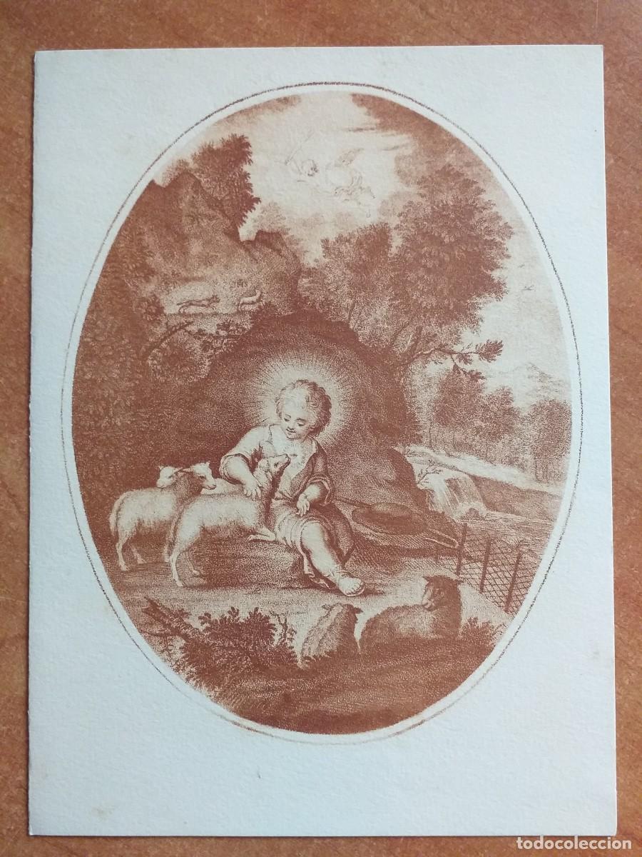 Postais: POSTAL NAVIDE&Ntilde;A REFLEJANDO DIBUJO DE BARTOLOM&Eacute; V&Aacute;ZQUEZ