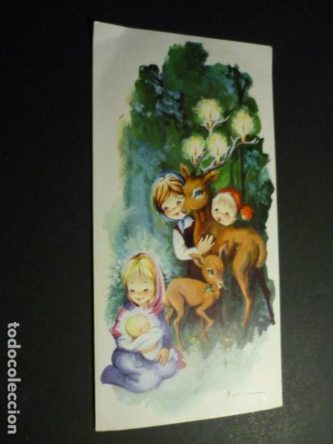 Postais: FELICITACION NAVIDAD MARIVI ILUSTRADORA 10,5 X 20,5 CMTS