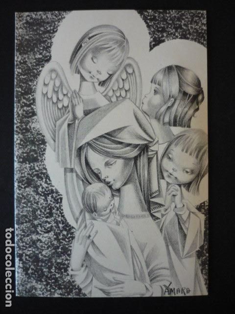 Cartes Postales: FELICITACION NAVIDAD &Aacute;MARA ILUSTRADORA 12 X 18 CM