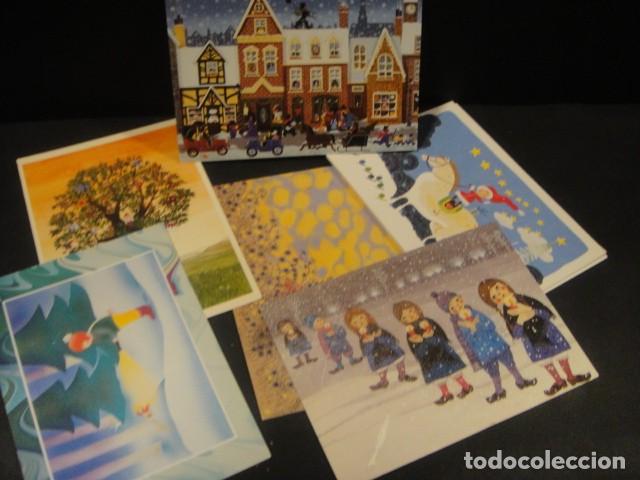 Postales: 10 tarjetas de navidad - unicef - Foto 1