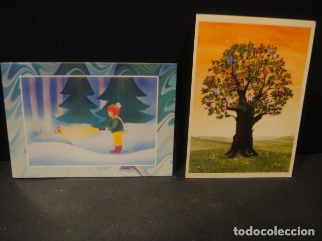 Postales: 10 tarjetas de navidad - unicef - Foto 2