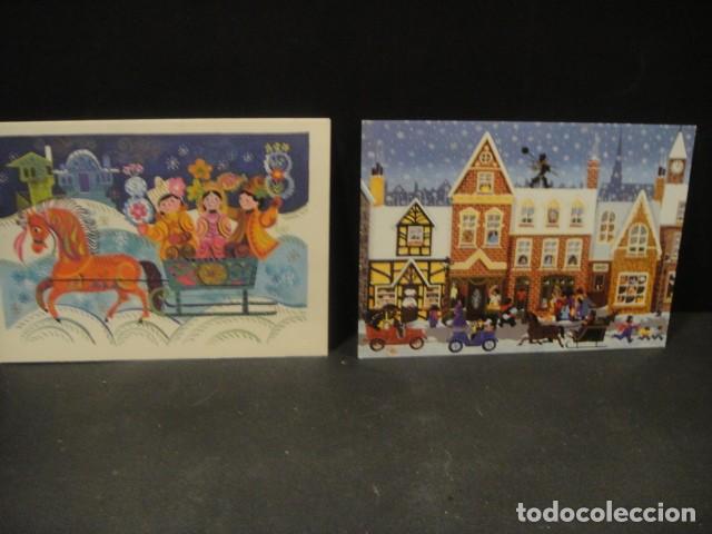 Postales: 10 tarjetas de navidad - unicef - Foto 6