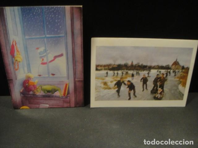 Postales: 11 tarjetas de navidad - unicef - Foto 2