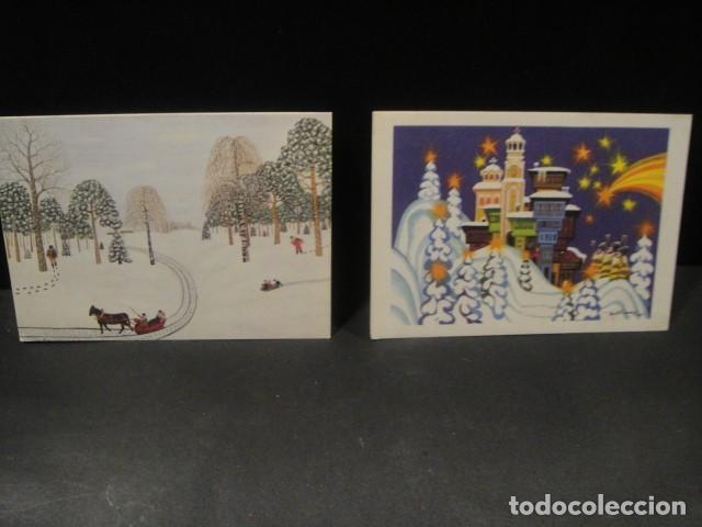 Postales: 11 tarjetas de navidad - unicef - Foto 3
