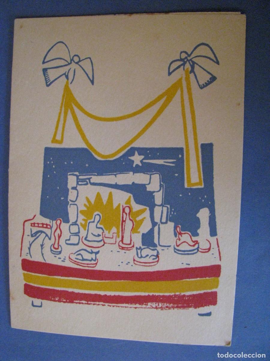 Postkarten: POSTAL DE NAVIDAD DE IL? SIN DATOS. DETRAS UN SELLO FSF. 16X11,5 CM. SIN ESCRIBIR.