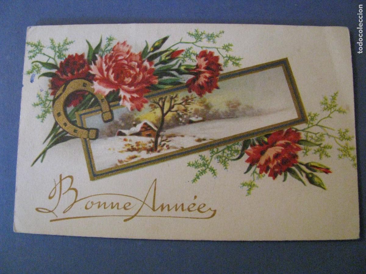 Postcards: POSTAL DE NAVIDAD. FRANCIA. ESCRITA 1947.