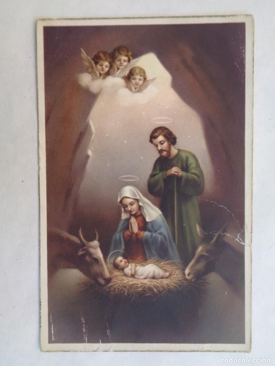 Postcards: BONITA TARJETA DE FELICITACION DE NAVIDAD . A&Ntilde;OS 40