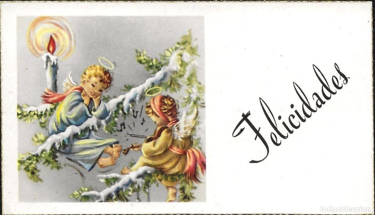 Postcards: 2028G - M.R.G. - EDICIONES CyZ594.A - HERMOSA TARJETA NAVIDE&Ntilde;A 11X6,5 CM- DATA 1964