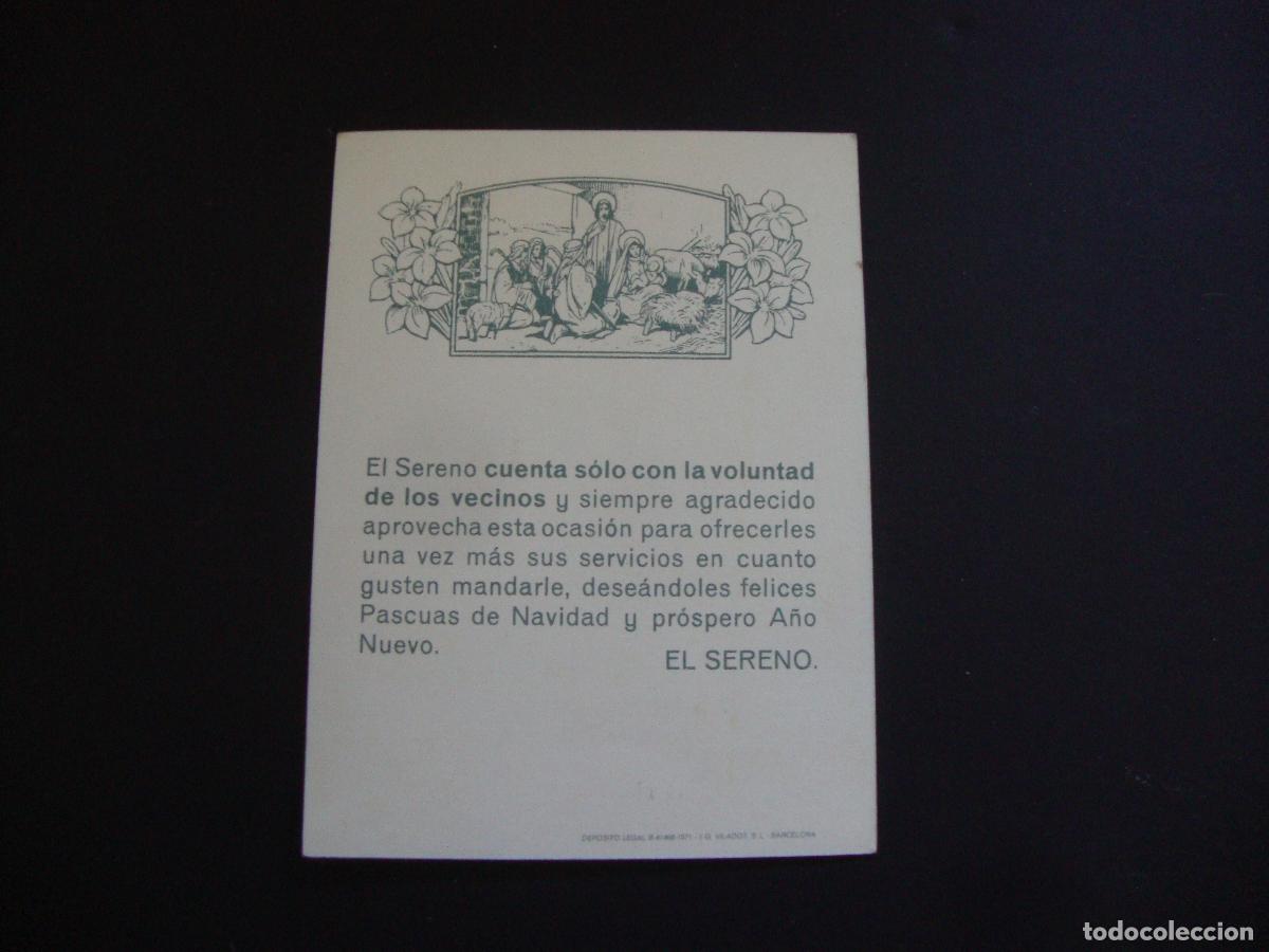 Postales: FELICITACION OFICIOS EL SERENO - Foto 2