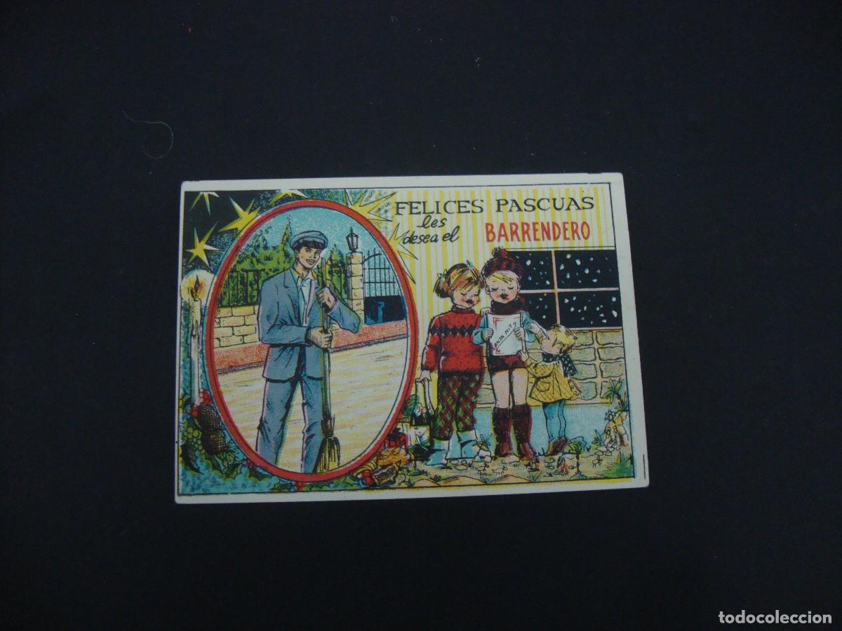 Postales: FELICITACION OFICIOS EL BARRENDERO - Foto 1
