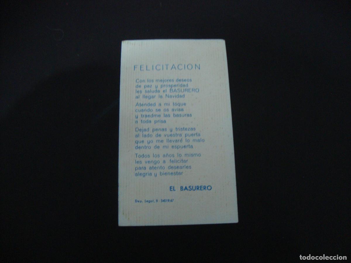 Postales: FELICITACION OFICIOS EL BASURERO - Foto 2
