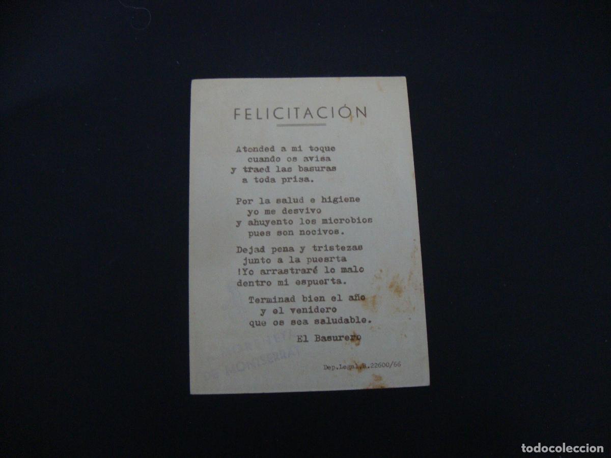 Postales: FELICITACION OFICIOS EL BASURERO - Foto 2
