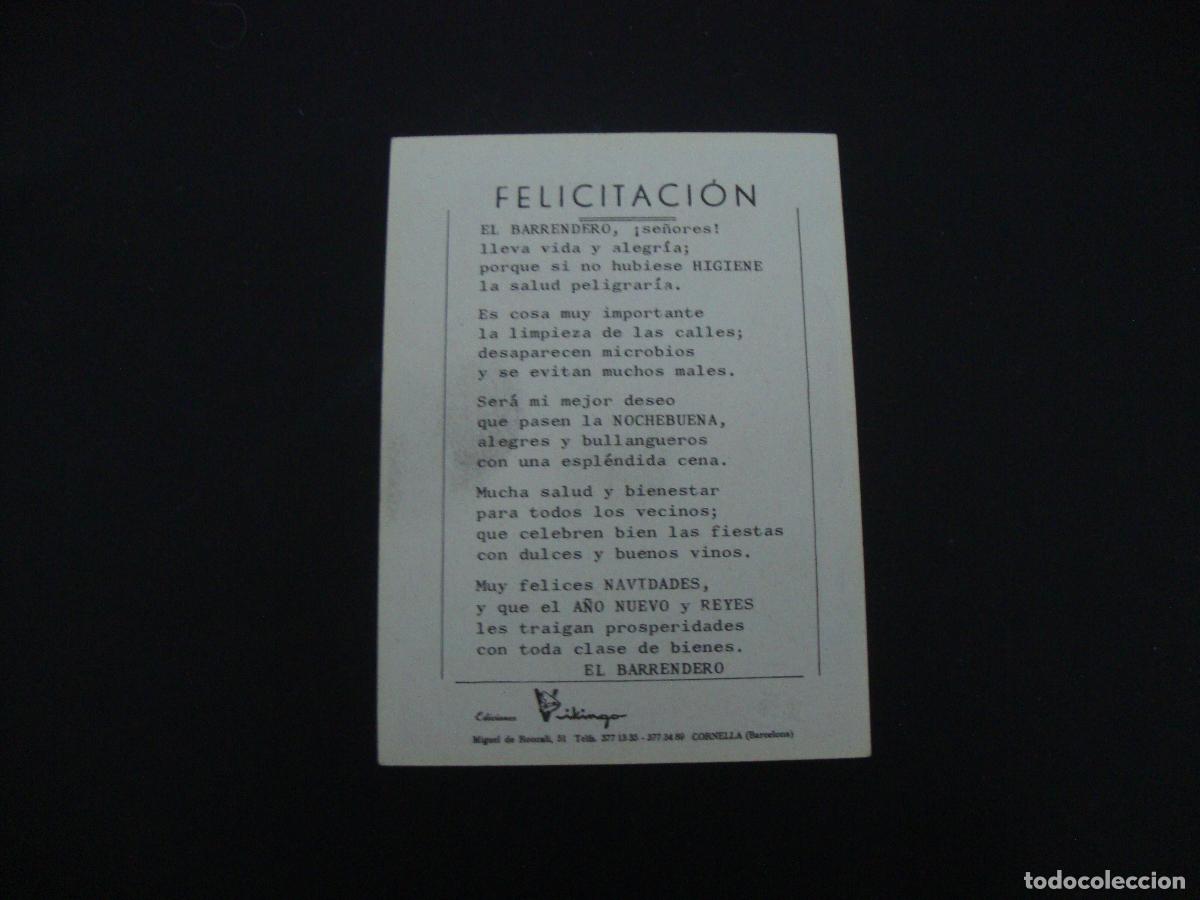 Postales: FELICITACION OFICIOS EL BASURERO - Foto 2