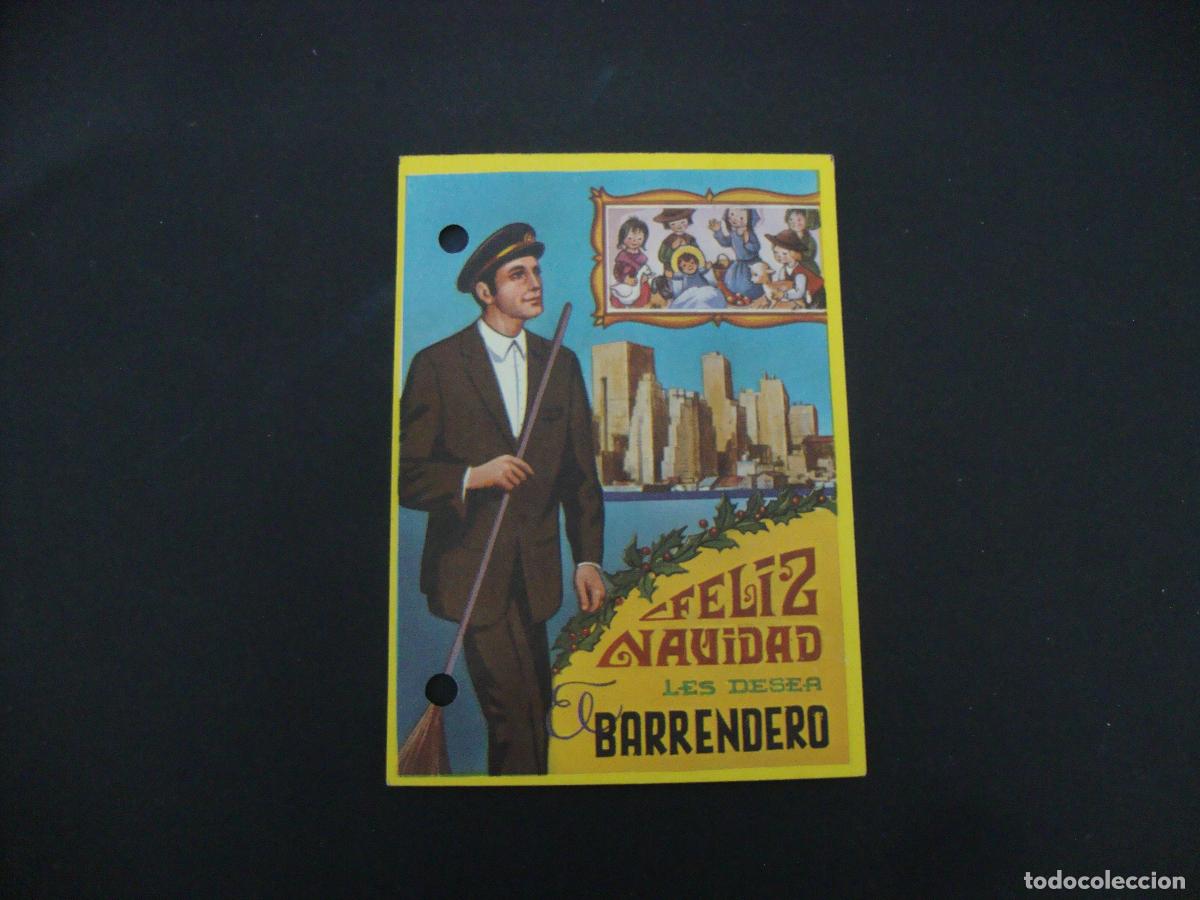 Postales: FELICITACION OFICIOS EL BARRENDERO - Foto 1
