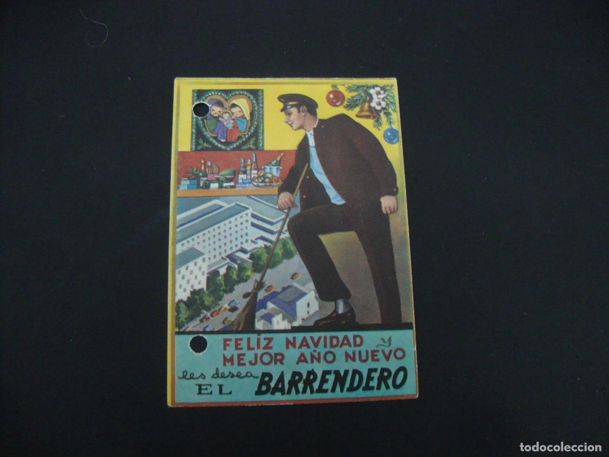 Postales: FELICITACION OFICIOS EL BARRENDERO - Foto 1