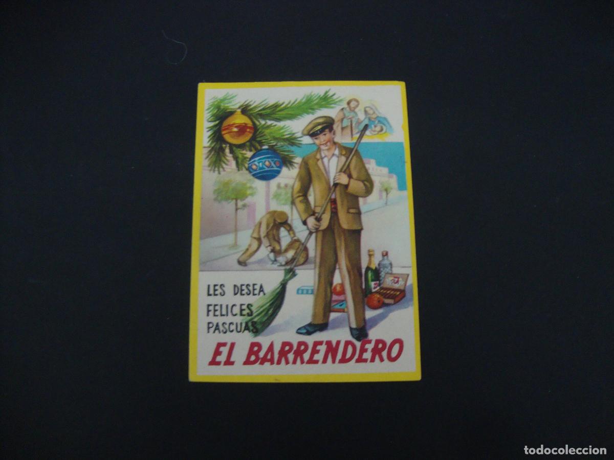 Postales: FELICITACION OFICIOS EL BARRENDERO - Foto 1