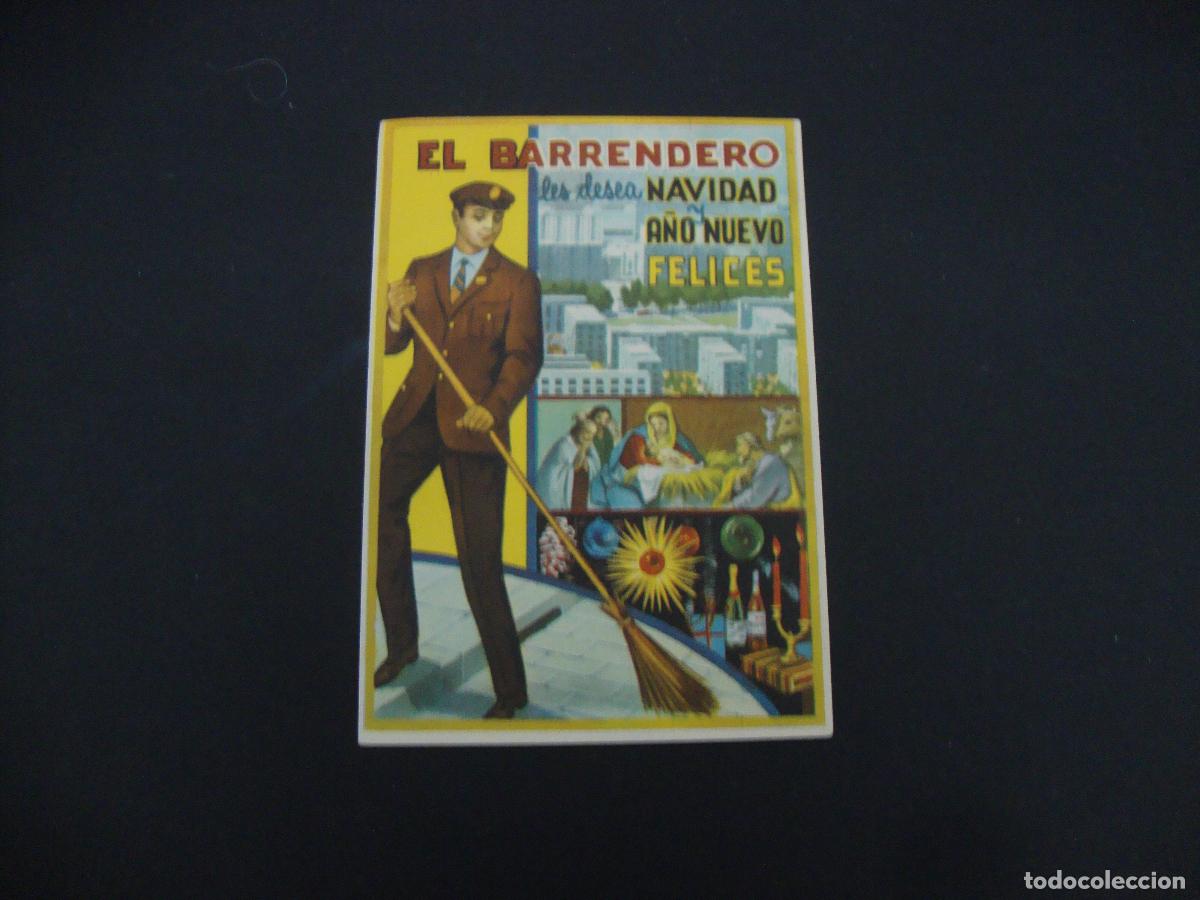 Postales: FELICITACION OFICIOS EL BARRENDERO - Foto 1