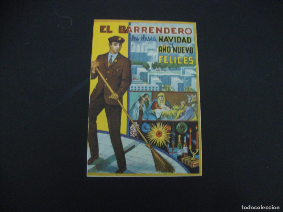 Postales: FELICITACION OFICIOS EL BARRENDERO - Foto 1