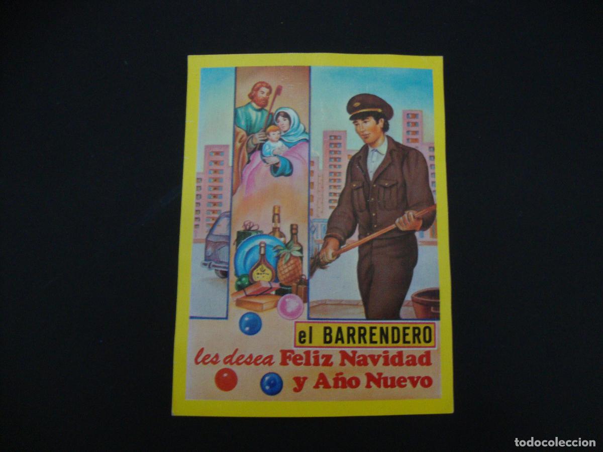 Postales: FELICITACION OFICIOS EL BARRENDERO - Foto 1