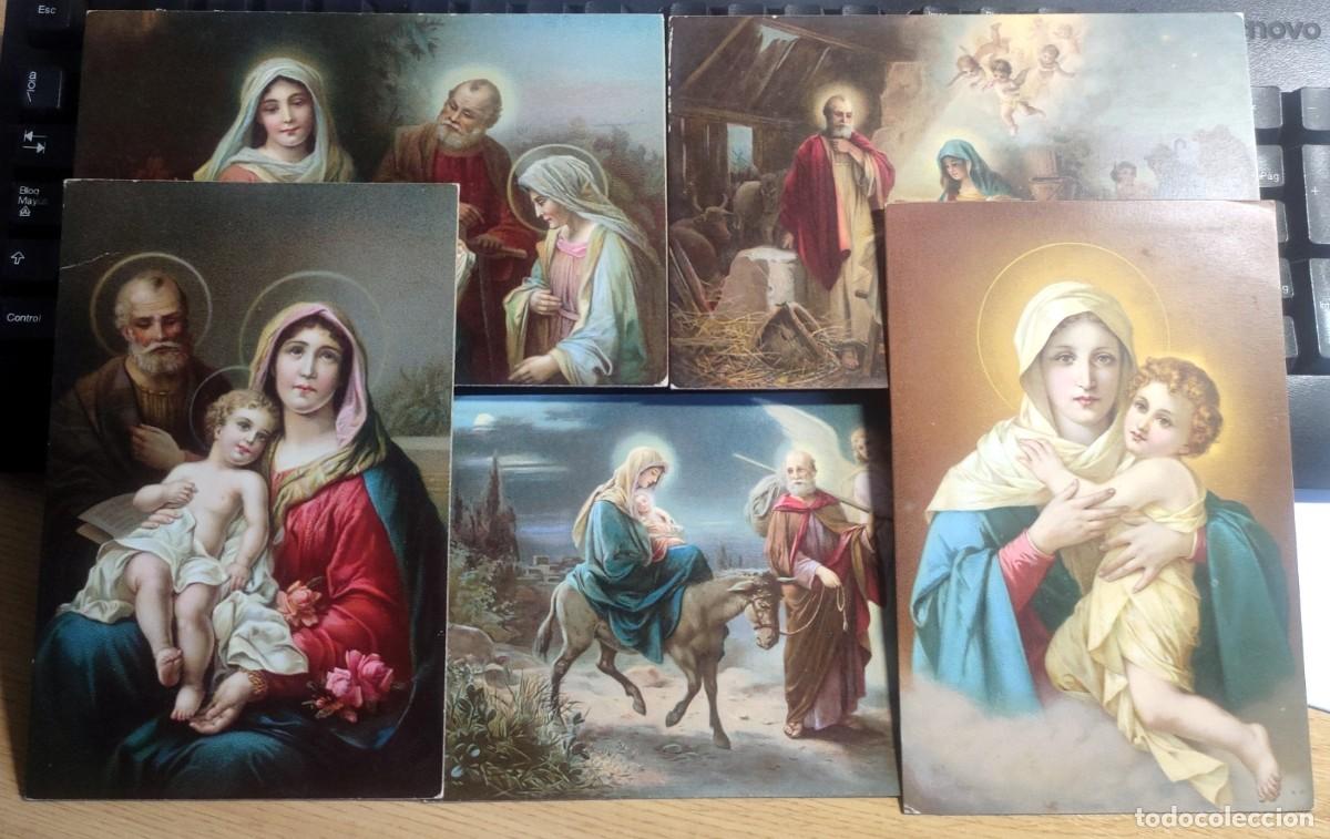 Cartes Postales: POSTALES NAVIDAD SWITZERLAND SUIZA SELLO VICENTE GARIN ORNAMENTOS PARA IGLESIA 1721 A 1725