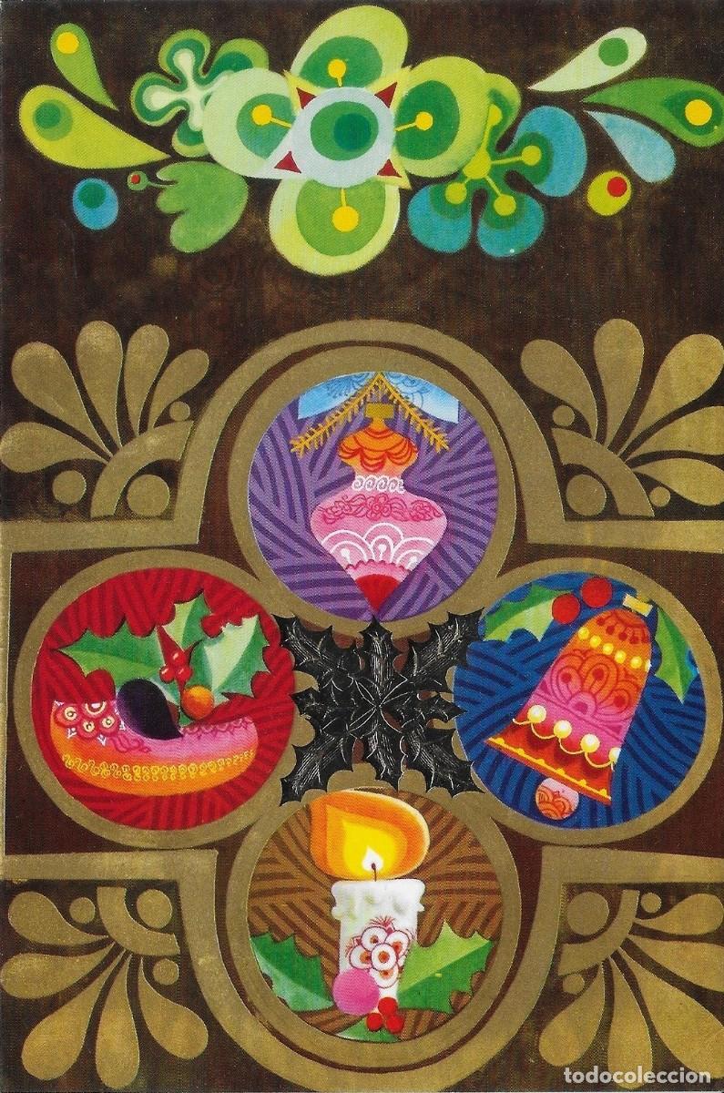 Postais: 2047K - VIVES? - EDICIONES SABADELL SERIE MIRACLE LUXE- 4854 - DIPTICA 16,8X11,5 CM
