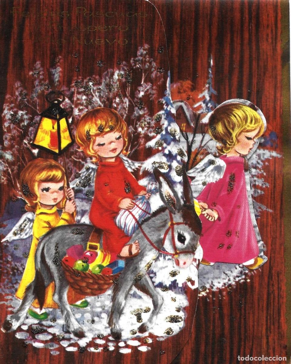 Postales: 8974 - EDICIONES INTANA (KRUGER) N&ordm; 603.29 - TROQUELADA 14,5X11,5 CM- PRECIOSO DIBUJO INTERIOR
