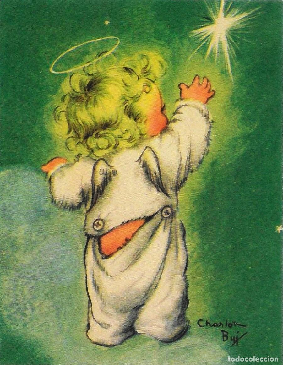 Cartes Postales: 8879 -CHARLOT BYI - EL &Aacute;NGEL QUE QUIERE TOCAR LA ESTRELLA - SERIE CE-5014- 14X11 CM