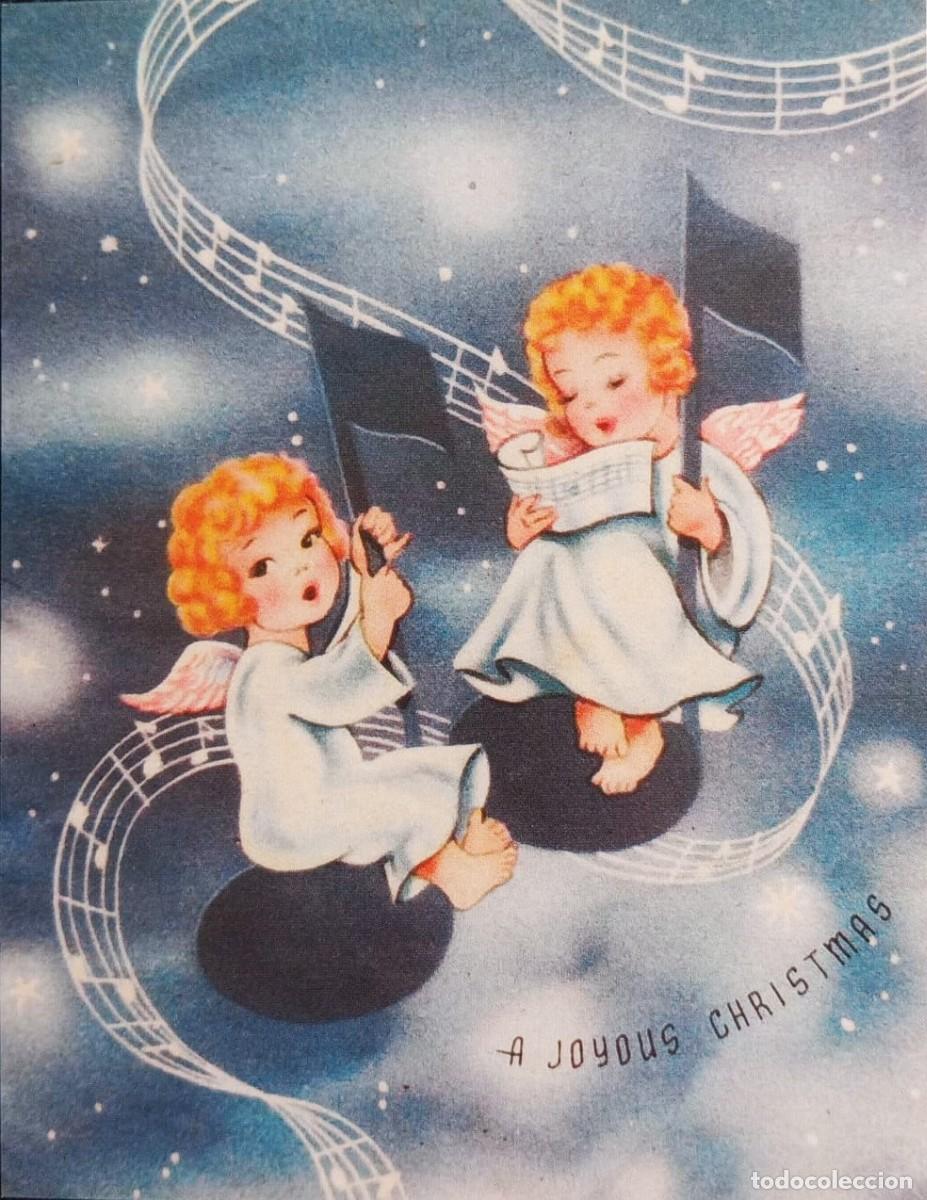 Cartes Postales: 8880 - DOS NOTAS ANGELICALES - PRIMOROSA POSTAL SERIE CE-5014- 14X11 CM