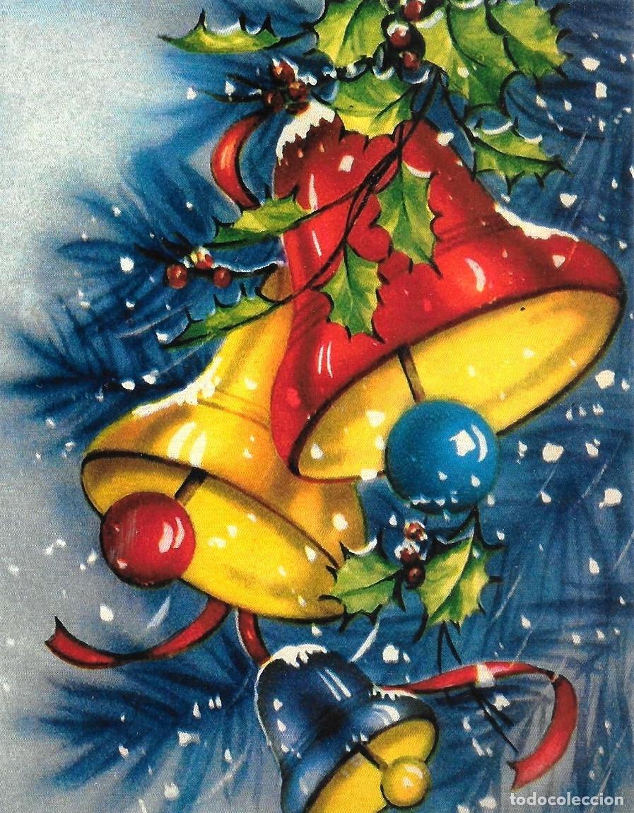 Postales: 8881 -CAMPANAS &Aacute;RBOL DE NAVIDAD-PRECIOSA POSTAL - SERIE CE-5002- 14X11 CM