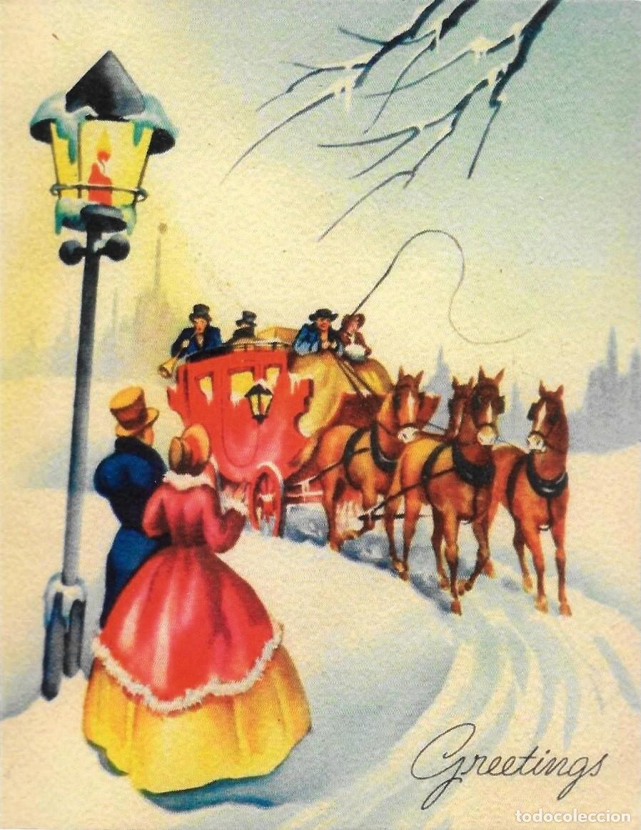 Postais: 8887 - TODOS DE VIAJE A PASAR LA NAVIDAD -PRECIOSA POSTAL - SERIE CE-5002- 14X11 CM
