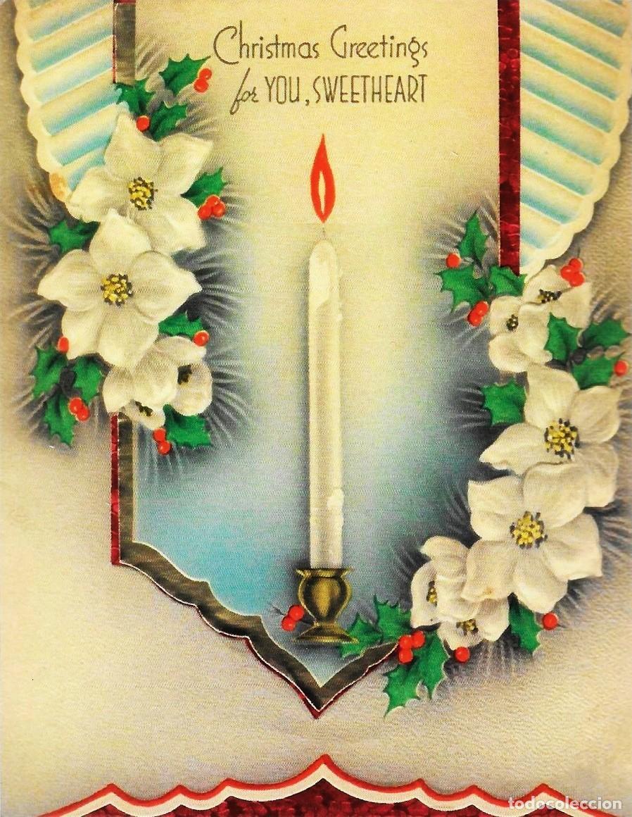Postais: 8890- ALEGORIA NAVIDE&Ntilde;A-PRECIOSA POSTAL - SERIE CE-5002- 14X11 CM
