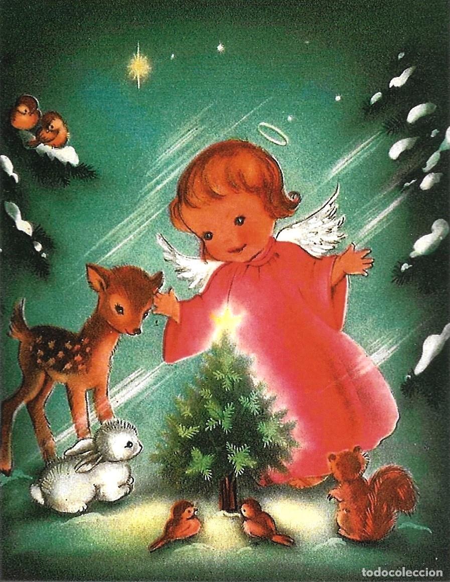 Postais: 8893 - EL &Aacute;NGEL DE LA MAGIA DE LA NAVIDAD- SERIE CE-5014- 14X11 CM