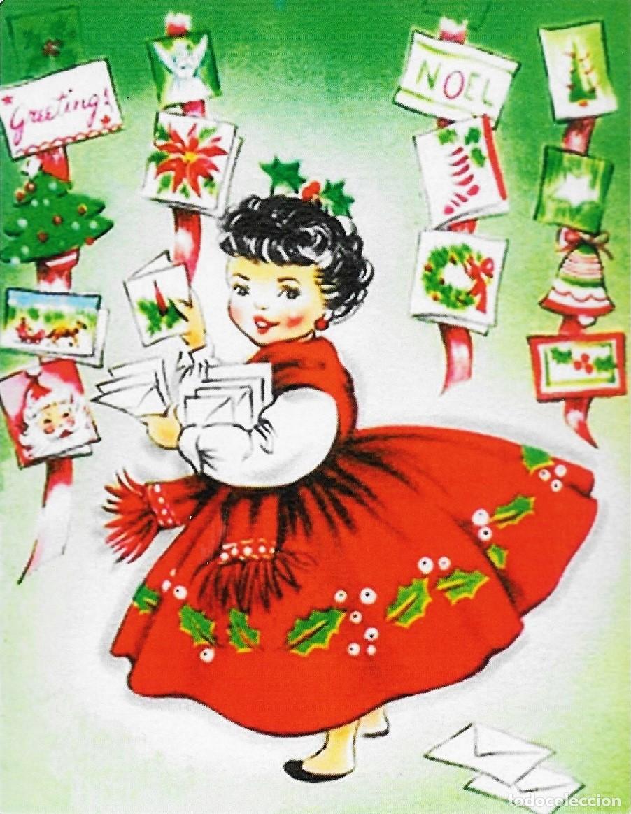 Postais: 8898- REPARTIENDO FELICITACIONES NAVIDE&Ntilde;AS - SERIE CE-5014- 14X11 CM