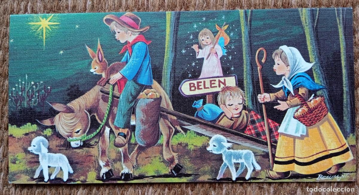 Postales: TARJETA DE NAVIDAD ESCRITA - Foto 1