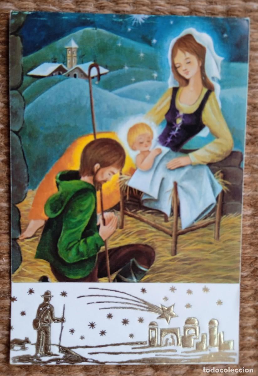 Postales: TARJETA DE NAVIDAD ESCRITA EN 1975