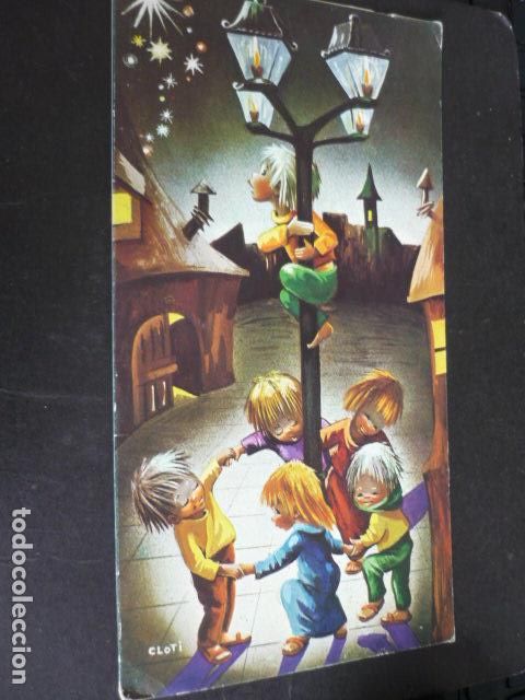 Postcards: FELICITACION NAVIDAD CLOTI ILUSTRADORA 23 X 12 CM