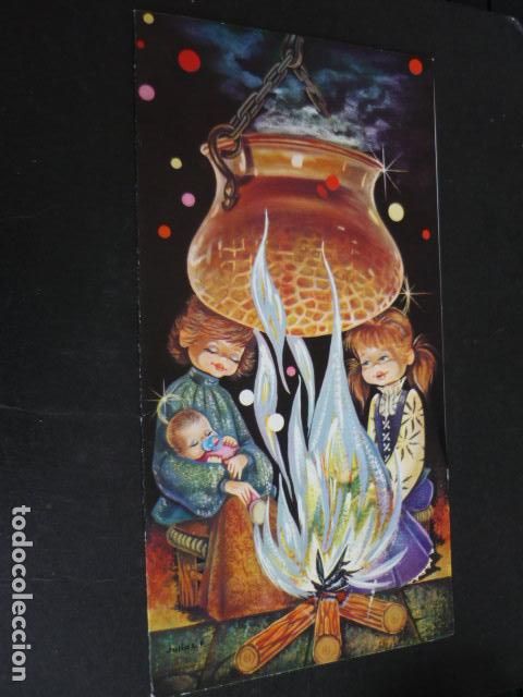 Cartes Postales: FELICITACION NAVIDAD JULIO L. F. ILUSTRADOR 20,5 X 10,5 CM