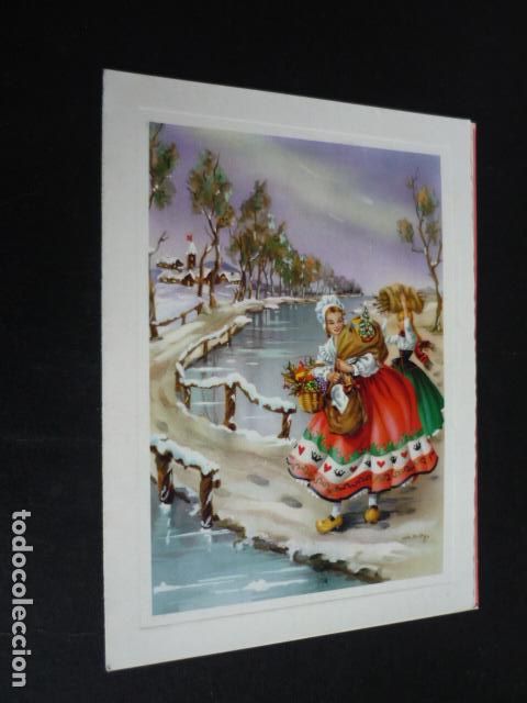 Cartes Postales: FELICITACION NAVIDAD MARIA ROSA GARCIA ILUSTRADORA 15 X 11 CM
