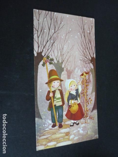Cartes Postales: FELICITACION NAVIDAD SIN ILUSTRADOR 16 X 8,5 CM