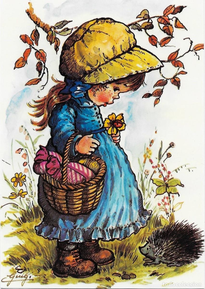 Postcards: 8691 -KRUGER - EDICIONES COLOR - PRECIOSA POSTAL 15X10,5 CM - ILUSTRA GINGI?