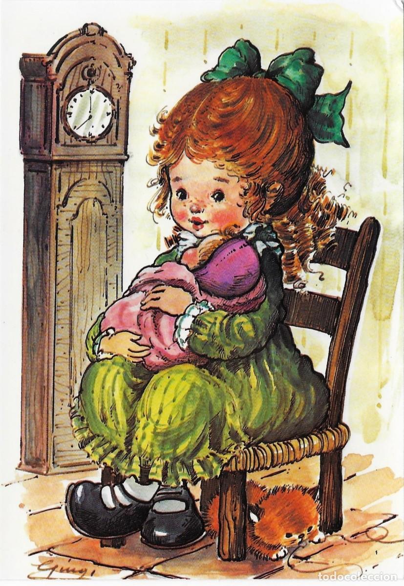 Postcards: 8691 -KRUGER - EDICIONES COLOR - PRECIOSA POSTAL 15X10,5 CM - ILUSTRA GINGI?