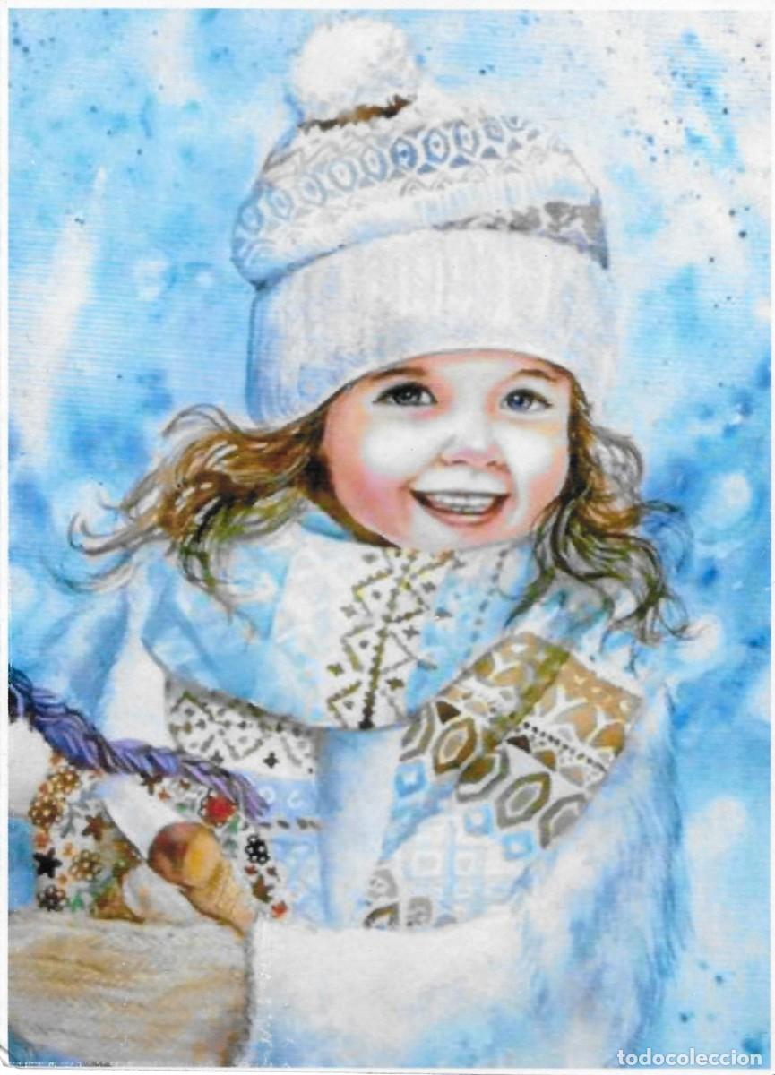 Postcards: 8692 - CHRISTINE HAWORTH? - PRECIOSA POSTAL NAVIDE&Ntilde;A 14X10 CM