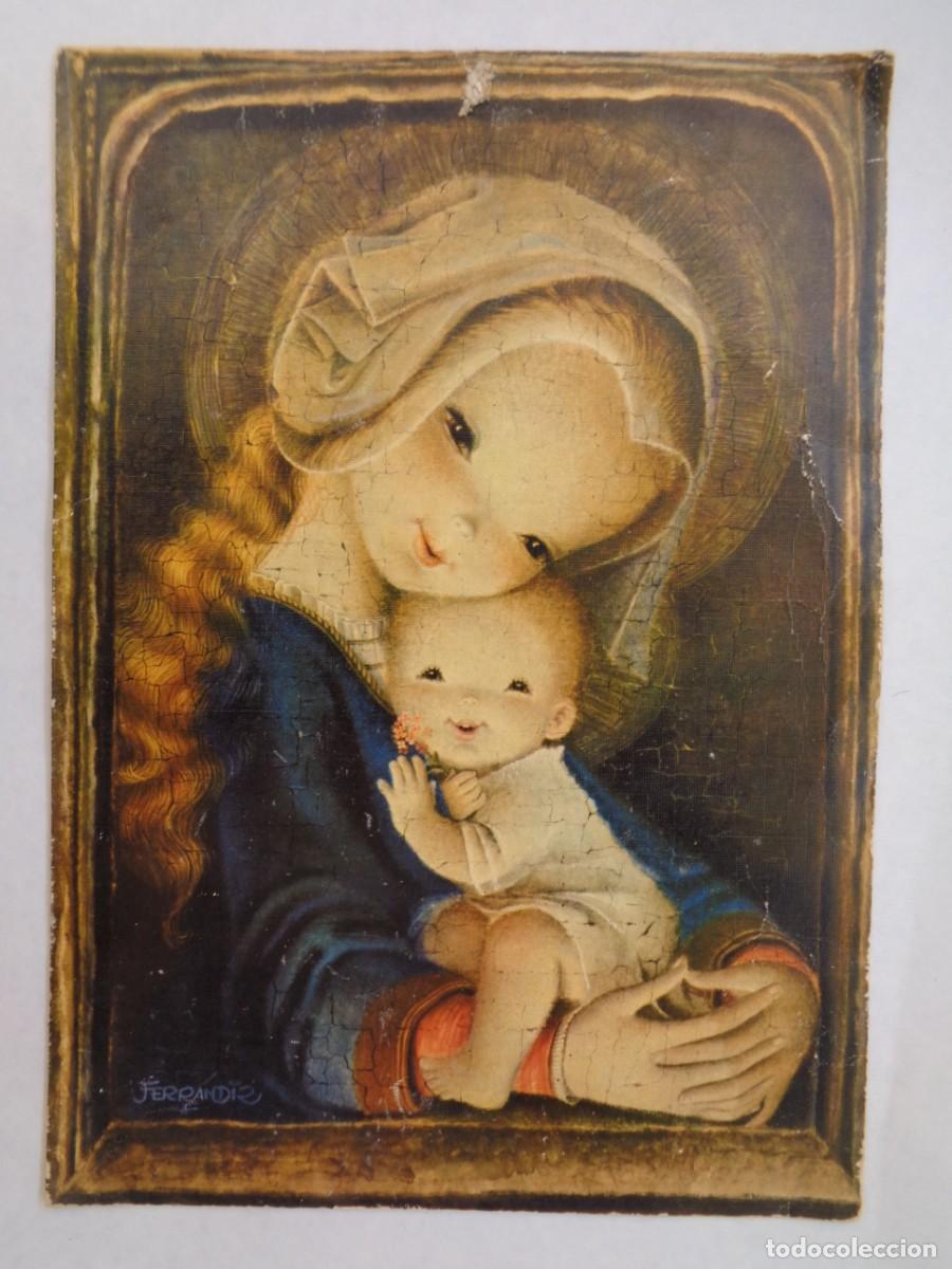 Postales: BONITA TARJETA DE FELICITACION DE NAVIDAD DE FERRANDIZ . A&Ntilde;OS 60 ... 16,5 x 23,5 cm