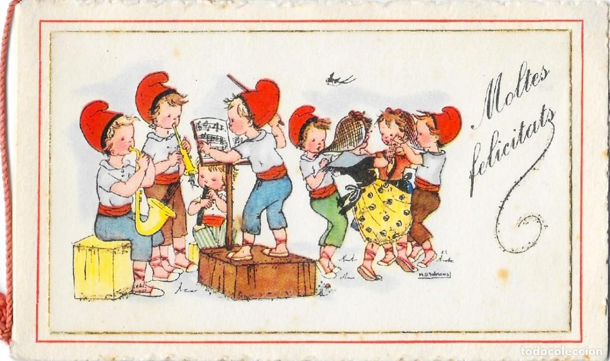 Cartes Postales: 8559 - SALMONS - CELEBRANDO EL NACIMIENTO - ANTIGUA, CANTOS TROQUELADOS- DIPTICA 13,5X8 CM