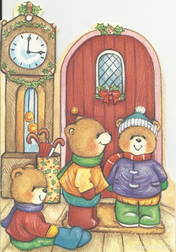 Postcards: Postal Navidad. Britannia. Gran Breta&ntilde;a. 1995. Doble p&aacute;gina. 13x9 cm. Escrita.