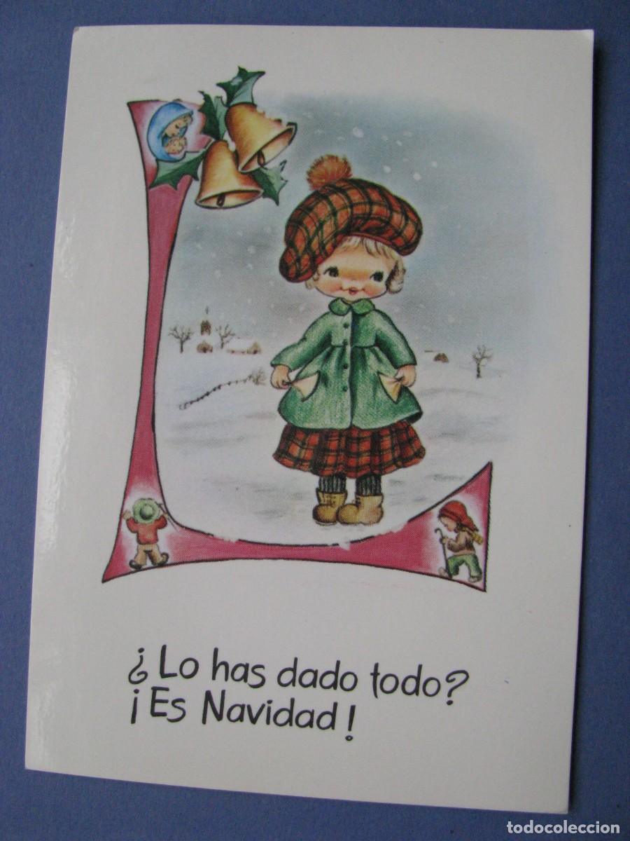 Postcards: POSTAL DE NAVIDAD DE IL?. AFA PN-84. ESCRITA 1984. 15X10,5