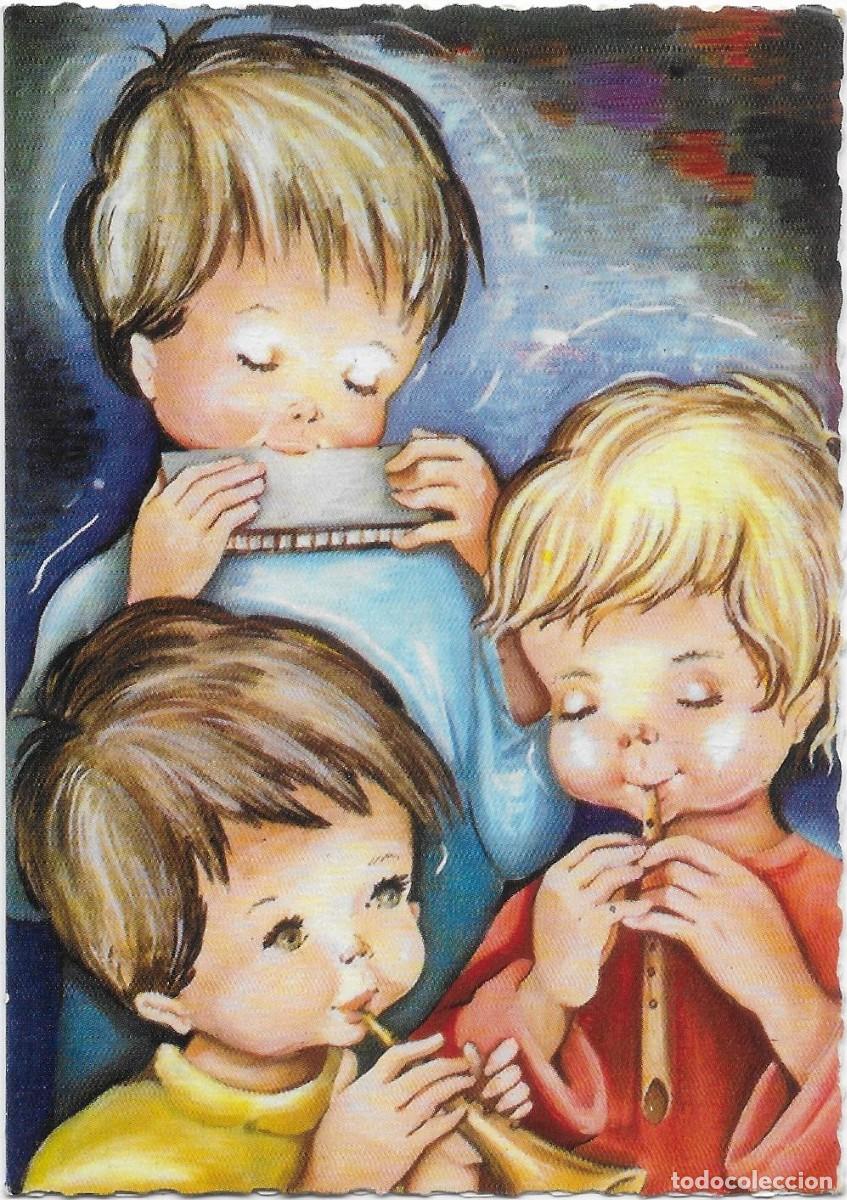 Cartes Postales: 8596 -EDICIONES ORTIZ X127- DIPTICA, ANTIGUA 12X8,5 CM- CANTOS TROQUELADOS- IMPRESA EN 1966