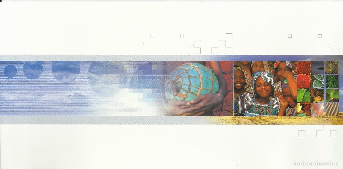 Postcards: Postal Navidad. UNICEF. Doble p&aacute;gina. 11x22 cm. Suiza. 2006. Ni&ntilde;os.